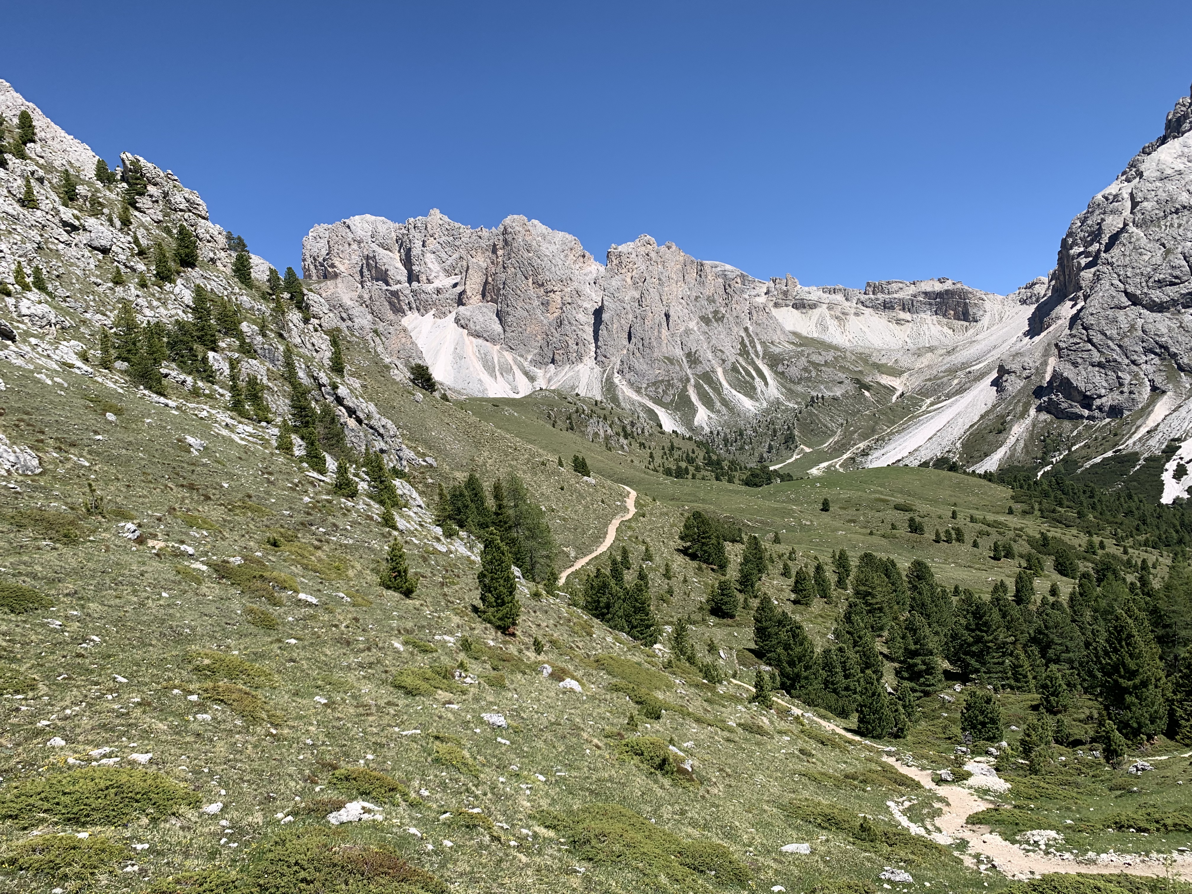 mountains in the dolomites